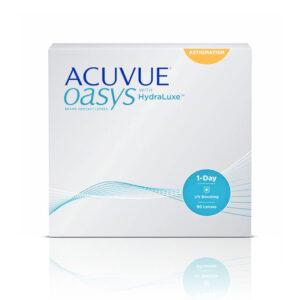 Acuvue® Oasys 1-Day with HydraLuxe® Technology for Astigmatism - 90 Pack