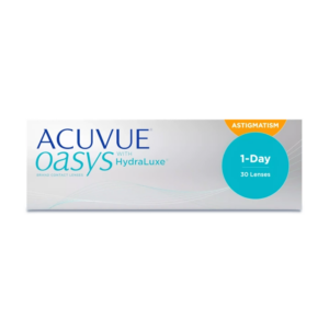 Acuvue® Oasys 1-Day with HydraLuxe® Technology for Astigmatism - 30 Pack